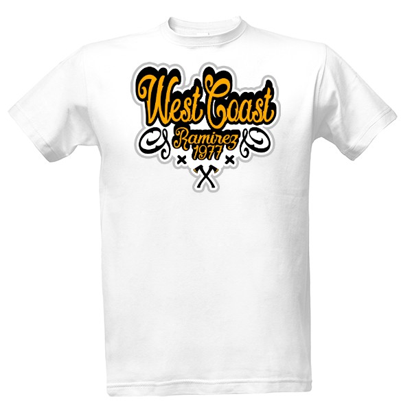 Tričko s potiskem West Coast 1977 Ramirez Classic 