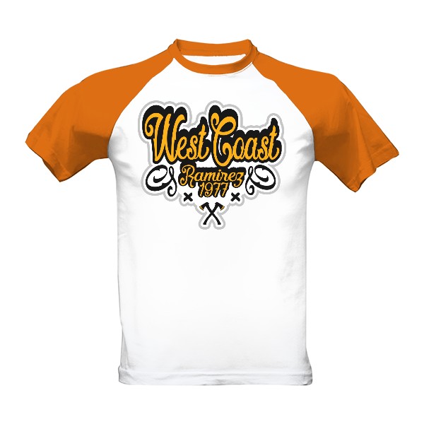 Tričko s potiskem West Coast Ramirez pánské tričko krátký rukáv