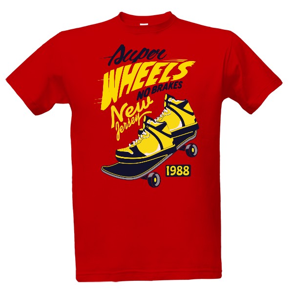 Tričko s potiskem Wheels Classic Ramirez hip hop