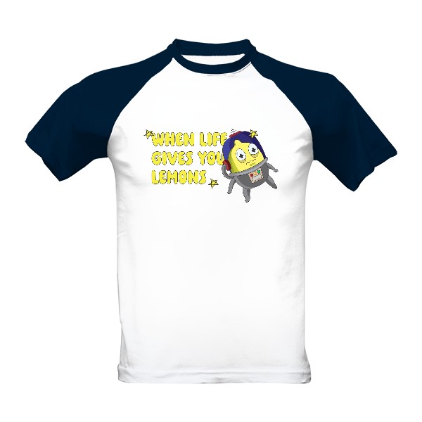 Tričko s potiskem When life gives you lemons design