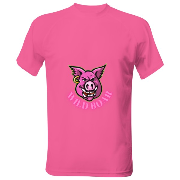 Pánské funkční tričko s potiskem wild boar