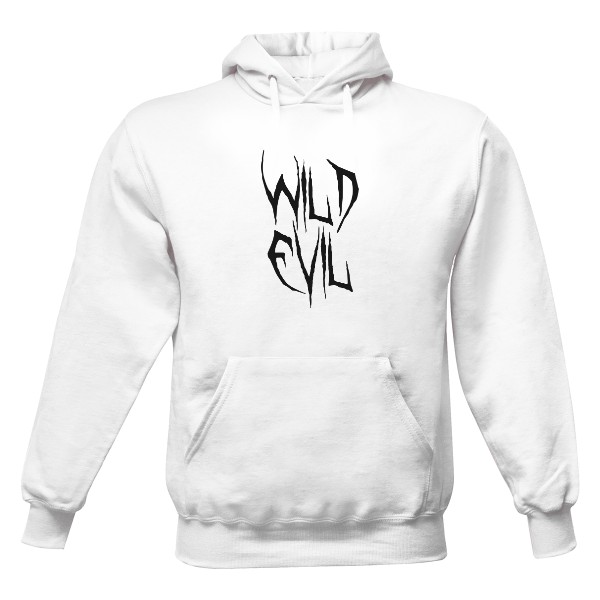 Wild Evil mikina bílá