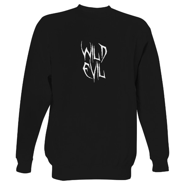Wild Evil mikina černá