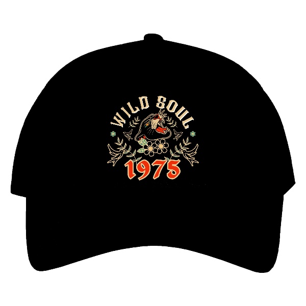 Wild Soul s panterem a rokem narození 1975 retro design
