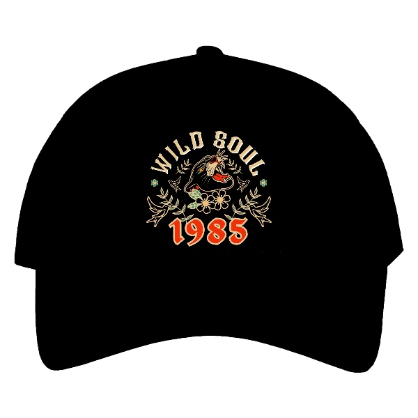 Wild Soul s panterem a rokem narození 1985 retro design
