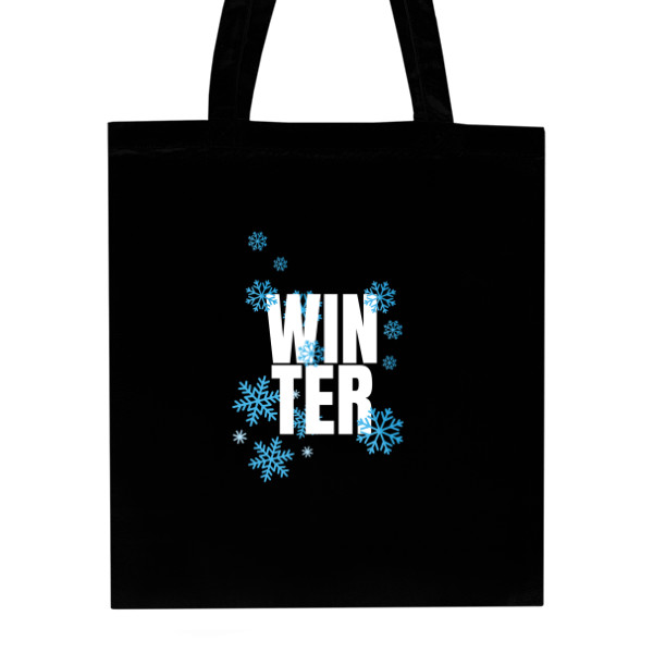 Nákupní taška unisex s potlačou Winter