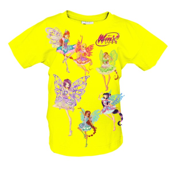 Tričko s potiskem Tričko Winx Club