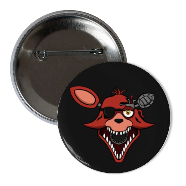 Odznáček  s potiskem Withered Foxy