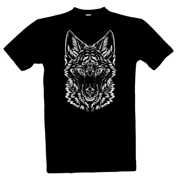 T-shirt Wolf - white