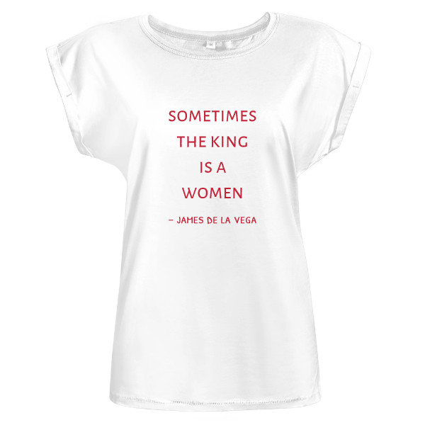 Tričko s potiskem women king