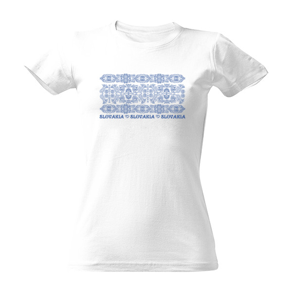 T-shirt Womens tshirt western Slovakia pattern