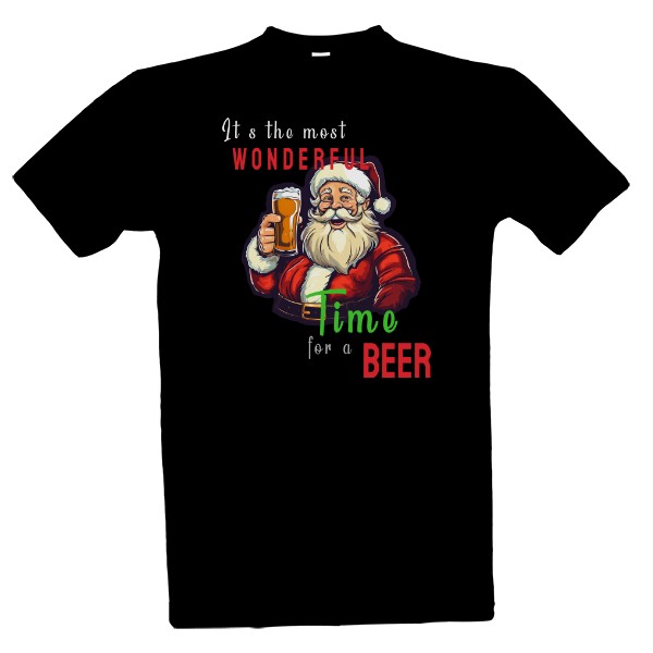 Tričko s potlačou Wonderful time for a beer