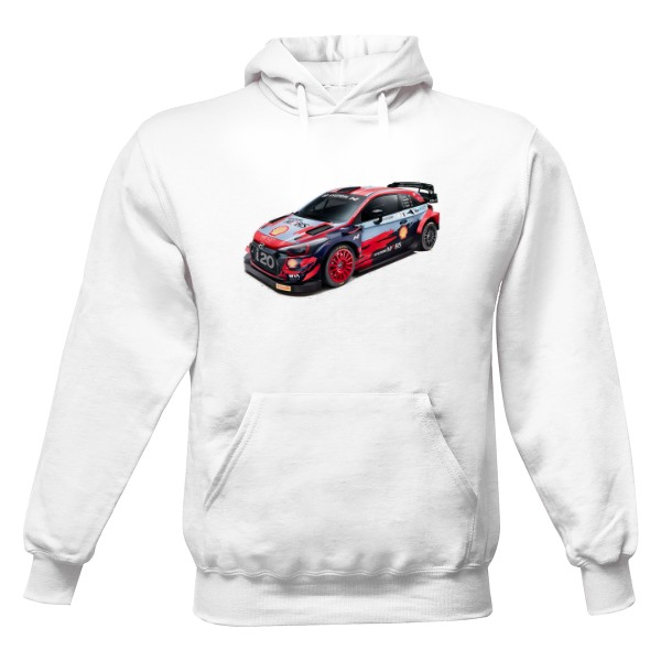 Pánská mikina s kapucí s potiskem wrc M1