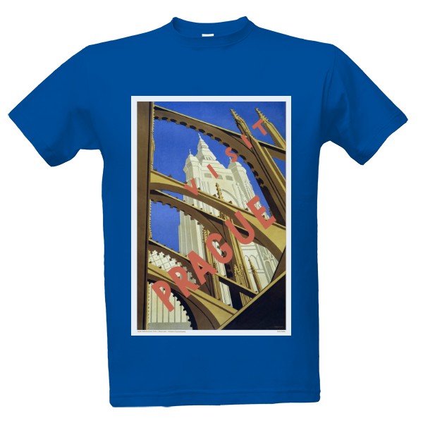 Tričko s potiskem Praha visit