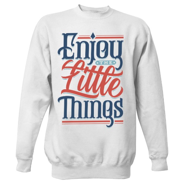 Mikina bez kapuce Unisex s potiskem Enjoy Ramirez pánská mikina bez kapuce