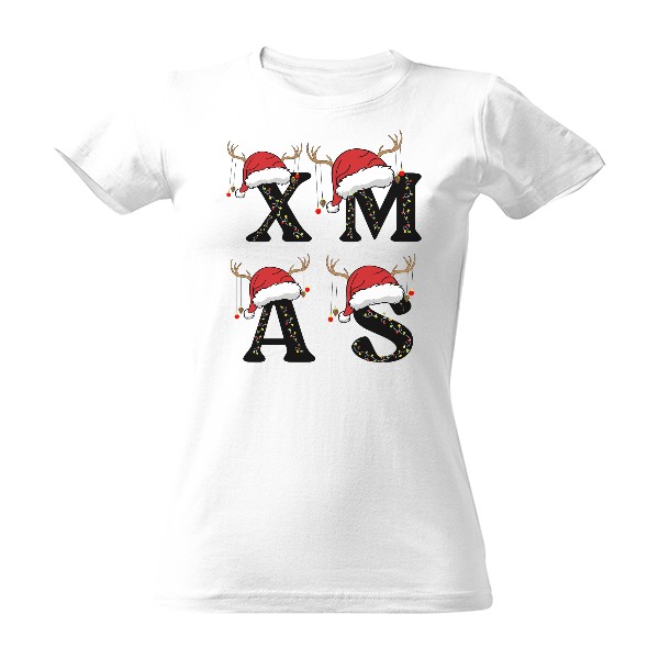Tričko s potiskem XMAS