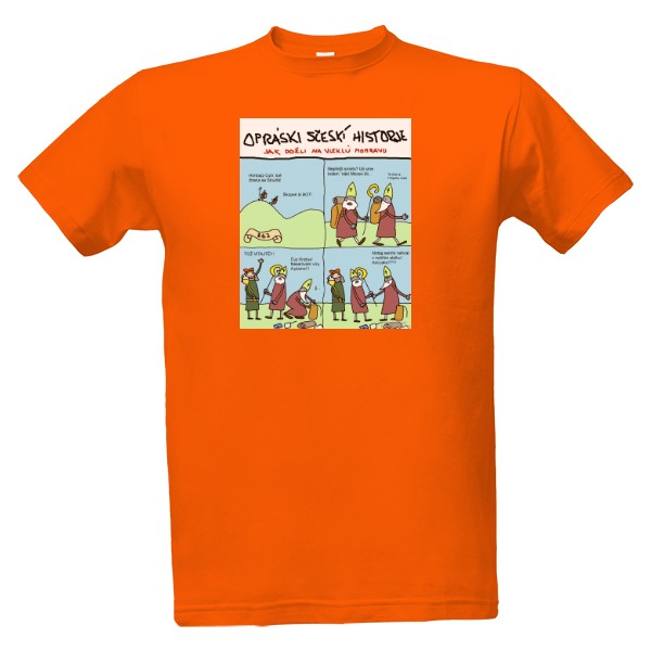 Tričko s potlačou 863 Víra a pízmo