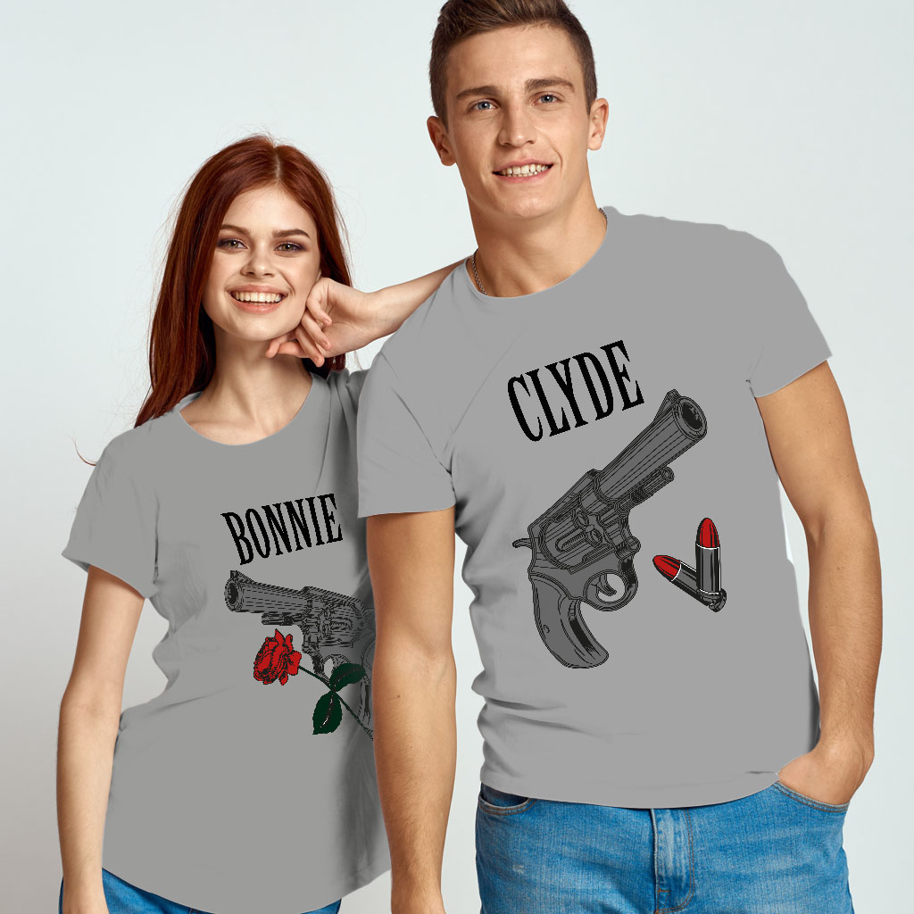 Párová trička Bonnie a Clyde