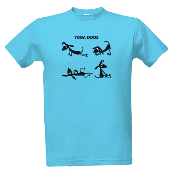 T-shirt YOGA DOGS