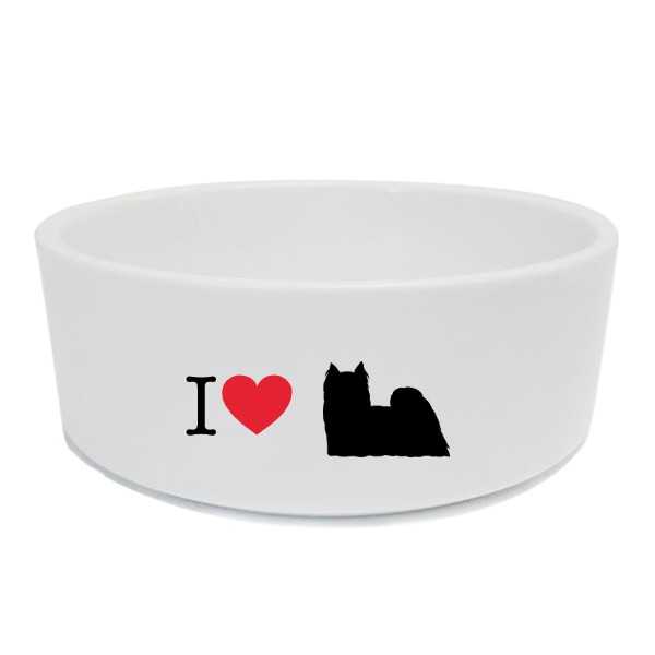 Cup white s potiskem Yorkshire Terrier decoration