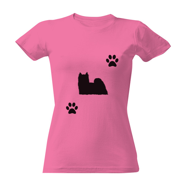 yorkshire terrier paws T-shirt