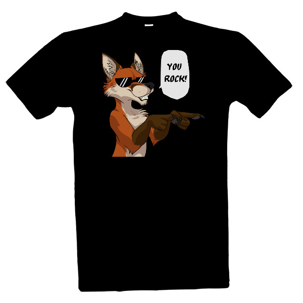 T-shirt You Rock! -  Fox