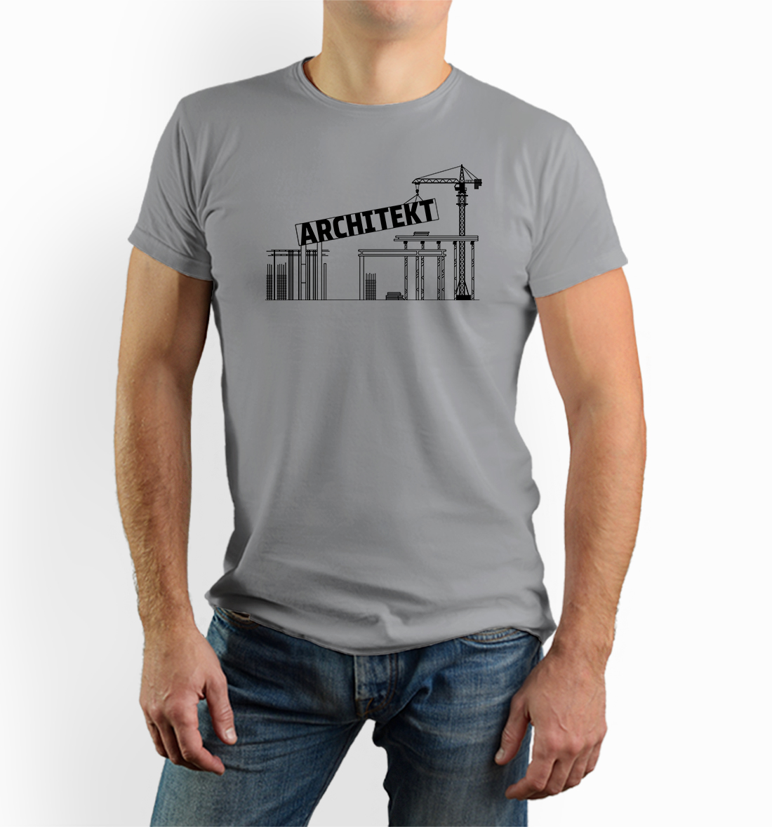 Tričko s potiskem Architekt