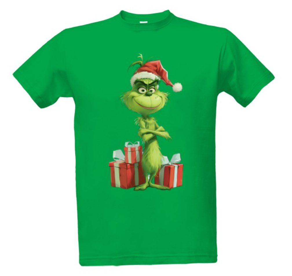 Grinch vanoce T-shirt