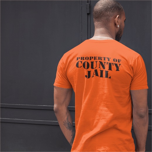 Tričko s potiskem Vězeň