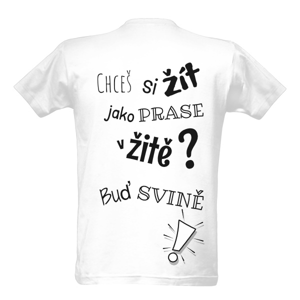 Tričko s potiskem Zábavné tričko pánské 