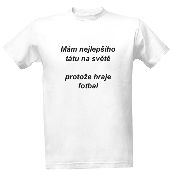 Tričko s potiskem Zábavné tričko