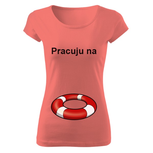 Tričko s potiskem Záchranářka