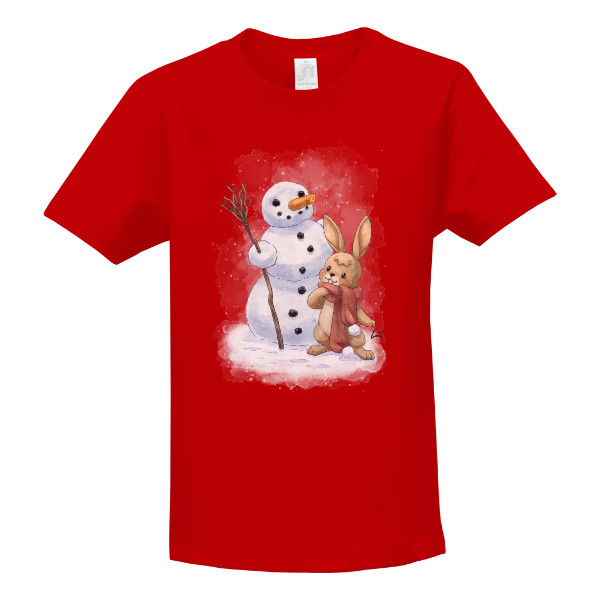 Zajíček a sněhulák