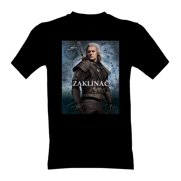 Tričko s potiskem Zaklínač - Geralt z Rivie
