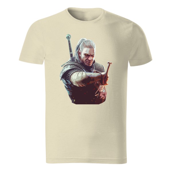 Tričko s potlačou Zaklínač