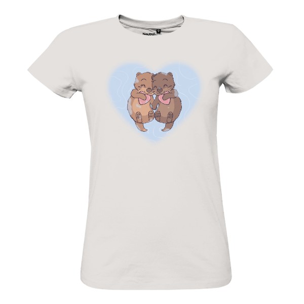 Otters in love T-shirt