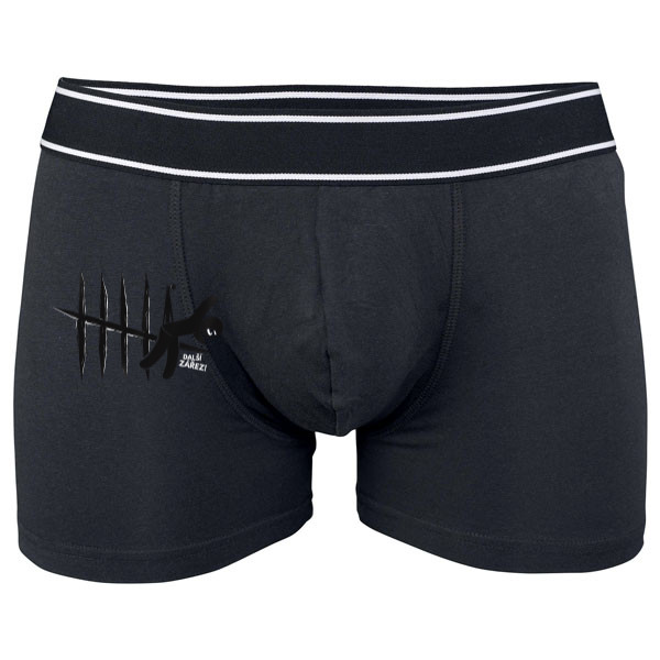 Boxerky Kariban s potiskem zářezy