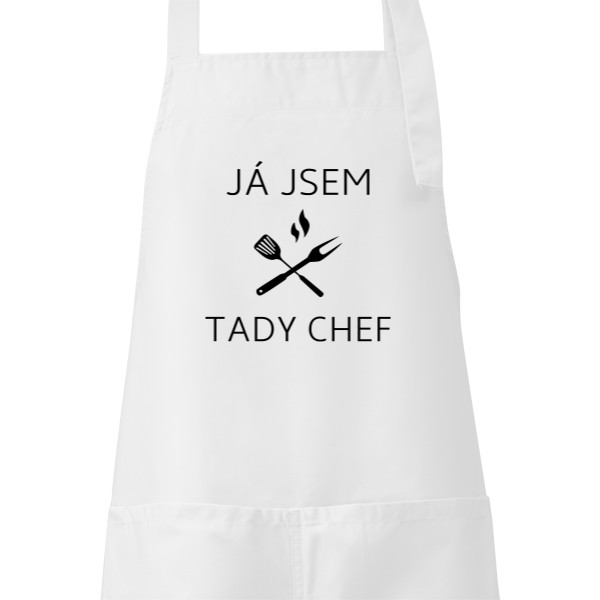 Zástěra Já jsem tady chef