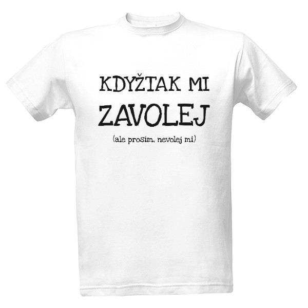 Tričko s potlačou Nový produkt