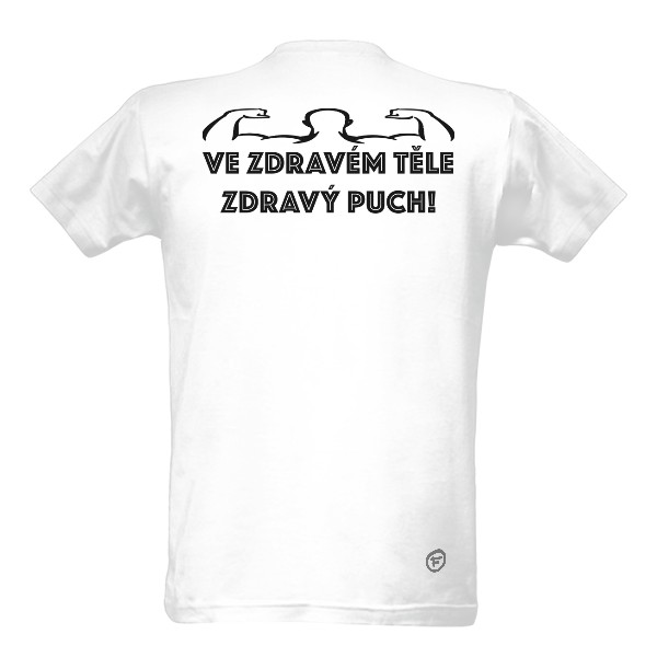 Tričko s potiskem Zdravé tělo 