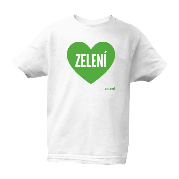 100% bio tričko – bílá, dětské