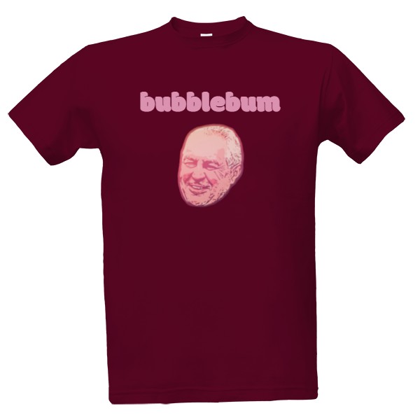 Tričko s potiskem Zeman - bubblebum