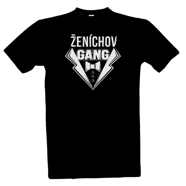 Tričko s potlačou Ženíchov gang