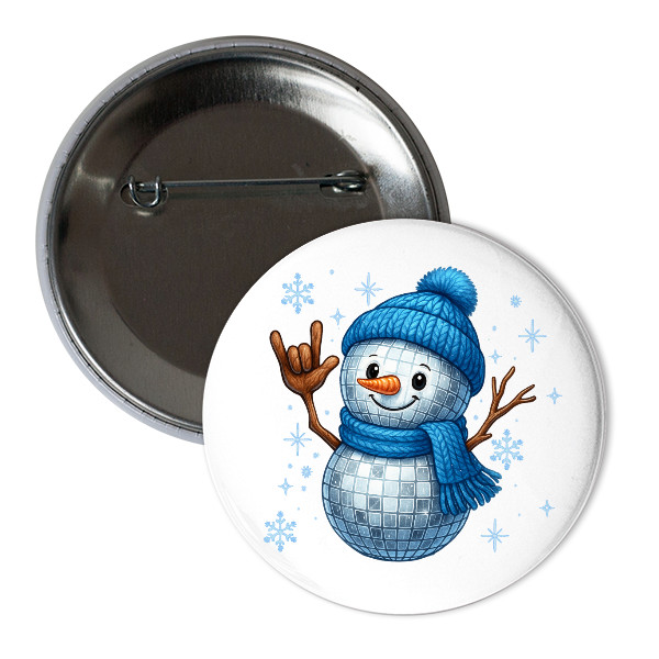 Zimní láska sněhuláka ,,I love you,,