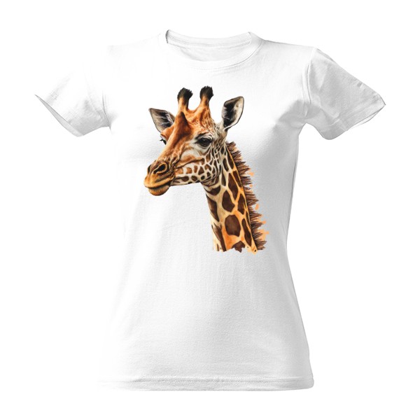 Tričko s potlačou Žirafa