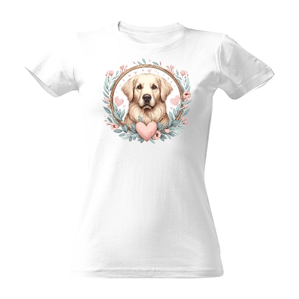 Zlatý retríver srdce