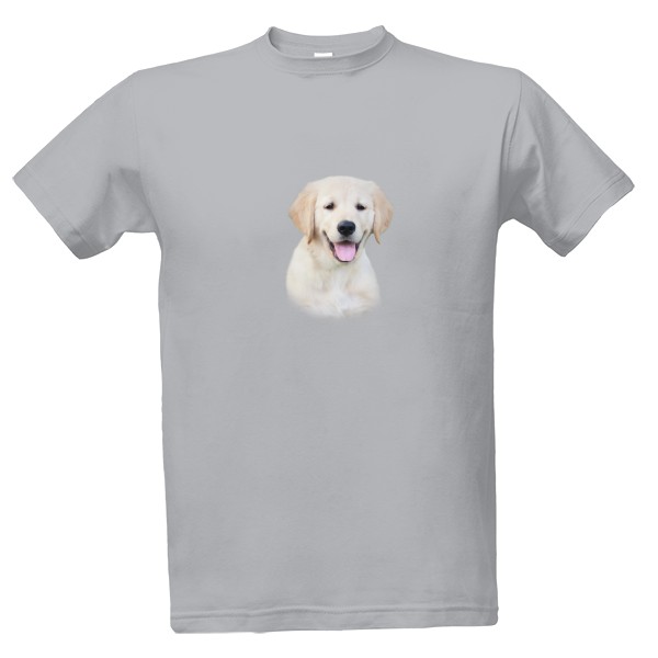 Tričko s potiskem Zlatý retrívr