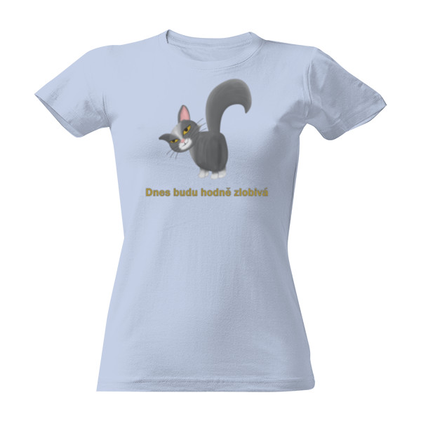 Tričko s potiskem Budu hodně zlobivá