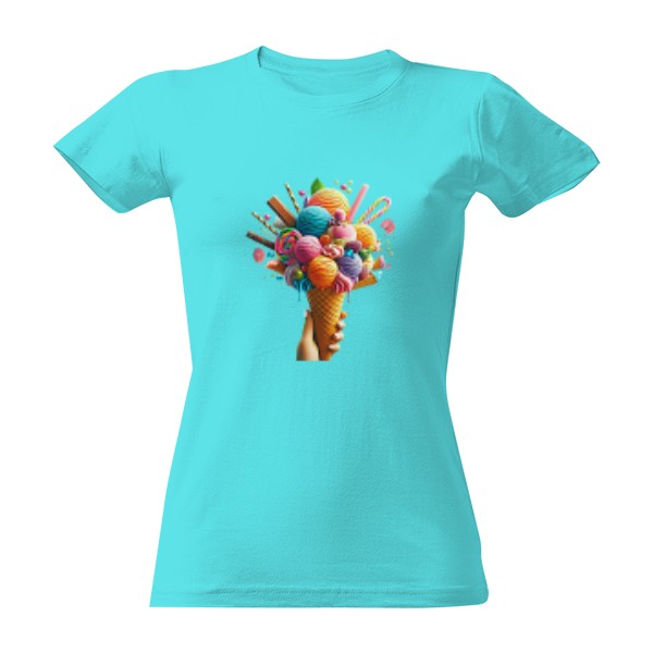 Tričko s potiskem Zmrzlina