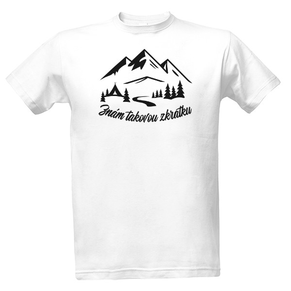 Znám takovou zkratku T-shirt